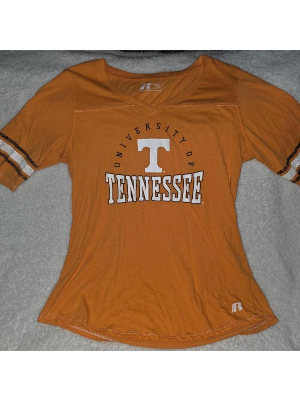 Orange Russell Athletic Tennessee Volunteers tee with
